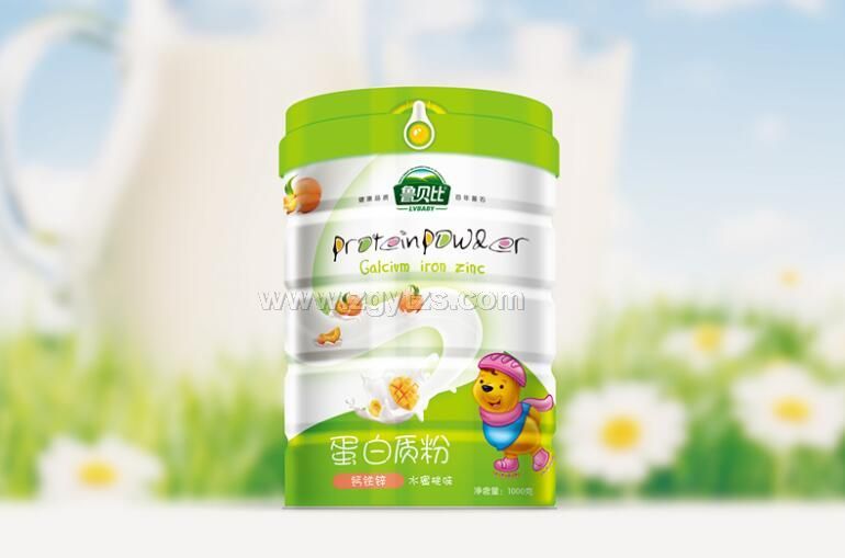 蛋白質粉鈣鐵鋅水蜜桃味圖片