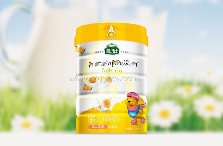 蛋白質粉果味乳清香橙味圖片