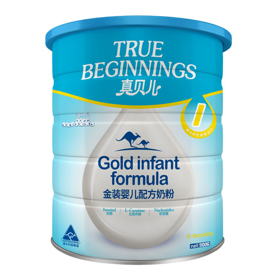 真貝兒金裝嬰兒配方奶粉1段
