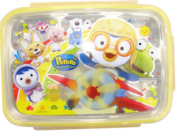 小企鵝Pororo兒童不銹鋼飯盒