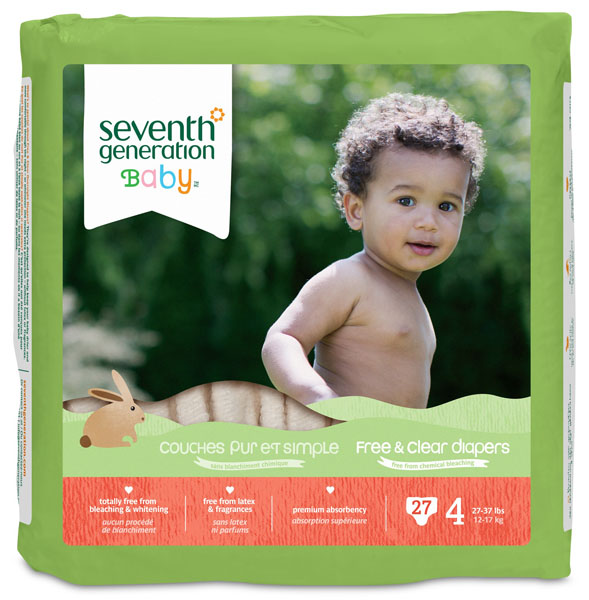 七世代嬰兒尿不濕4階段27片