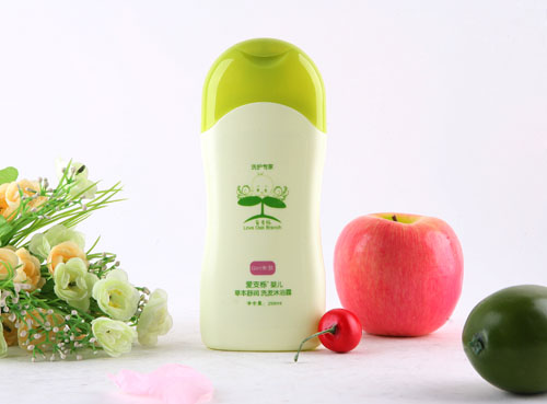 愛支櫟女孩嬰兒草本舒潤洗發沐浴露