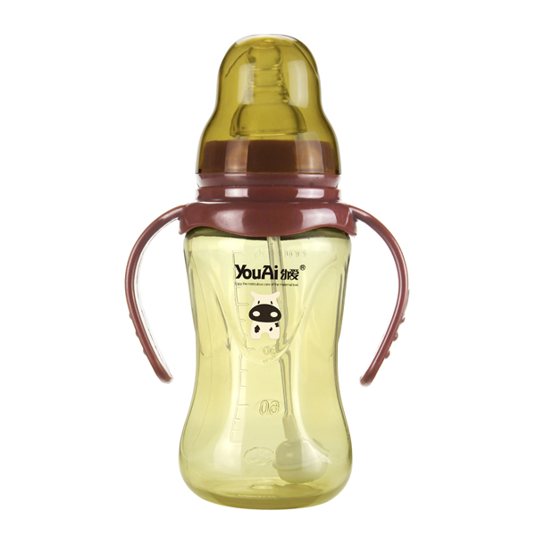 幼愛PP標口帶柄自動吸尊貴經典奶瓶160ml
